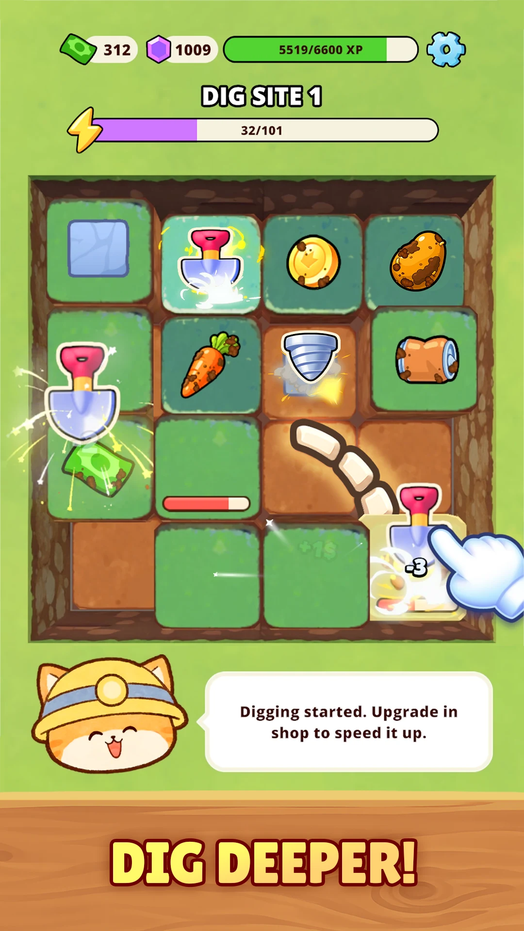Dig Bones screenshot